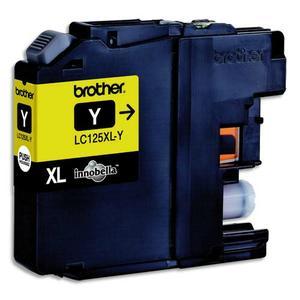 Brother - Cartouche jet d'encre HC jaune LC125XLY - Compatibilité avec DCP-J et MFC-J_0