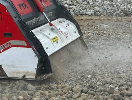 Broyeur de pierres conçu pour les roches dures et les sols exigeants - CRUSHER PTH PRODUCTS_0