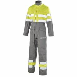 Cepovett - Combinaison avec 2 Zip Silver Tech 260 CP Jaune / Gris Taille S - S jaune 3184373272930_0