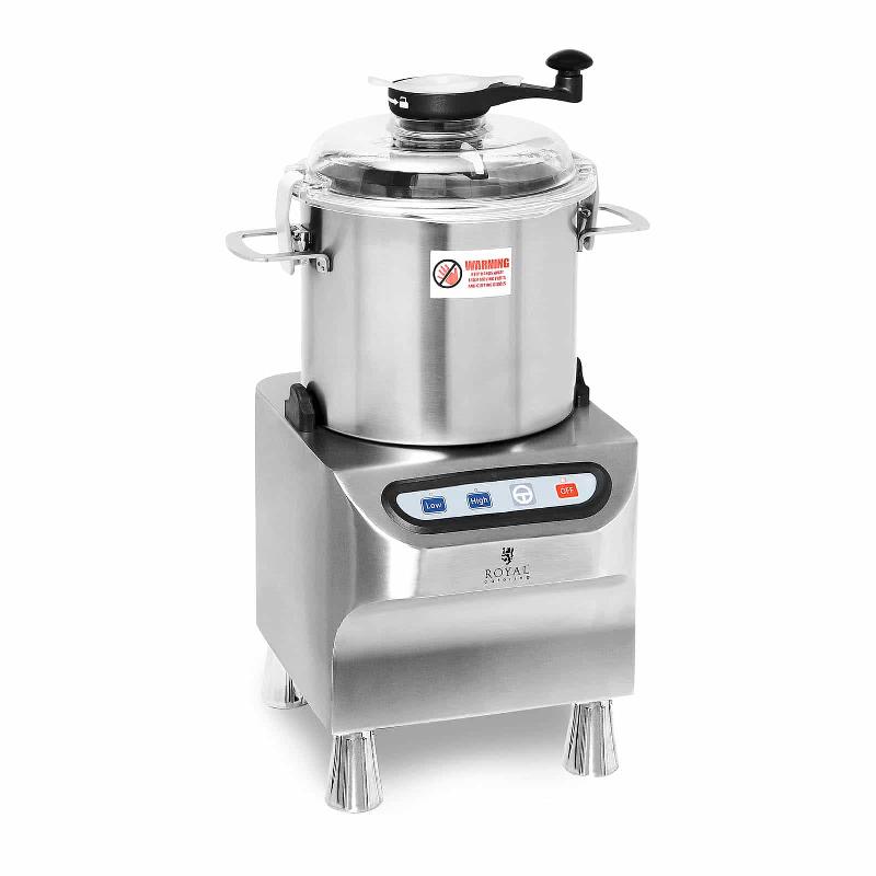 CUTTER CUISINE 1500/2800 TR/MIN 8 LITRES LAMES ET GRILLES ACIER INOXYDABLE 14_0004526_0