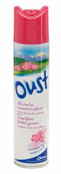 Désodorisant aérosol oust fraîcheur légère 300ml_0