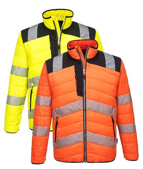 Doudoune haute visibilité, Coloris : Jaune Fluo, Taille : M_0