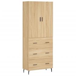 Helloshop26 - Buffet bahut commode armoire meuble de rangement organisateur cuisine salle de séjour salon haut sonoma 69,5 x 34 x 02_0034137 - 300021_0