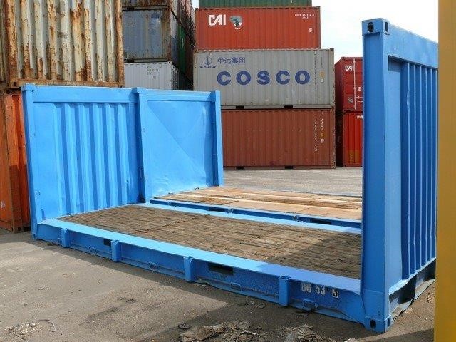 Conteneurs flat rack  20’ standard_0