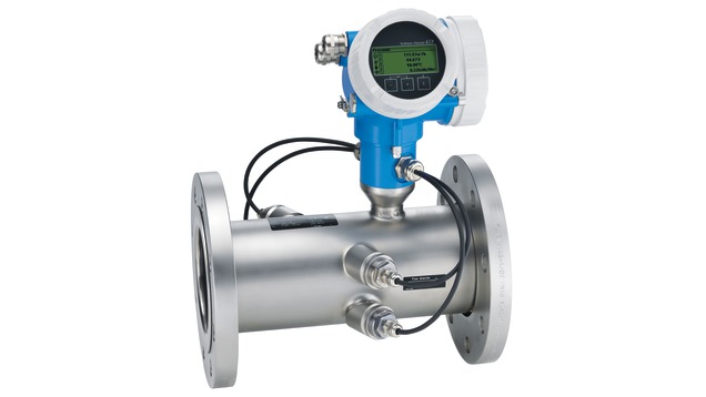Débitmètre ultrasonique Proline prosonic flow b 200 pour biogaz humide et du gaz de digestion._0
