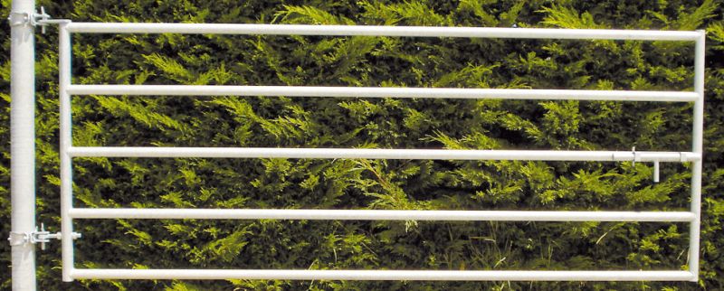 Barrières d’herbage 5 tubes CK-Industries - Longueurs de 2 m à 6 m - Robustes pour bovins_0