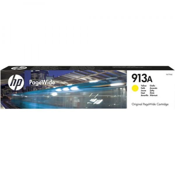 Cartouche d'encre jaune HP 913A PageWide - Original F6T79AE - Compatibilité HP_0