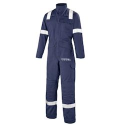 Cepovett - Combinaison de travail multirisques ATEX REFLECT 260 Bleu Marine Taille 3XL - XXXL bleu 3184373500538_0