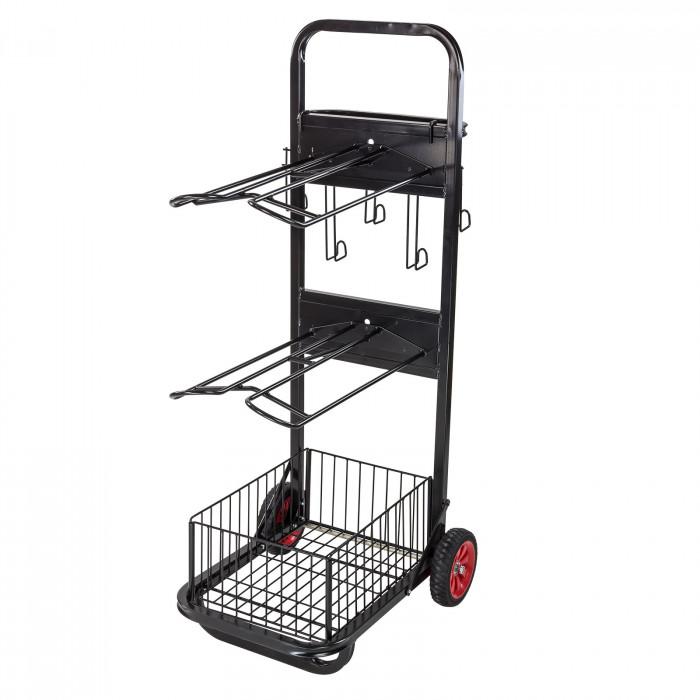 Chariot porte-selles 'ascot' - pour 2 selles_0