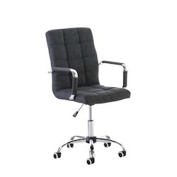 CLP Fauteuil de bureau Deli V2 Tissu Gris - gris textile 191721708_0