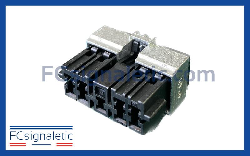 Connecteur MIC 9 voies noir pour bloc de puissance STANDBY MERCURA_0