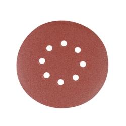 Disques Abrasifs Perforés Auto-Agrippants 150 mm – Lot de 10, Grain 120 – Idéal pour Ponçage Précis - Silverline - beige 5055058177858_0