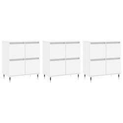 Helloshop26 - Buffet bahut commode armoire meuble de rangement organisateur cuisine salle de séjour salons 3 pcs bois d'ingénierie 02_0037006 - 3000_0