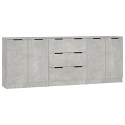 Helloshop26 - Buffet bahut commode armoire meuble de rangement organisateur cuisine salle de séjour salons 3 pcs bois d'ingénierie 02_0037131 - 3000_0