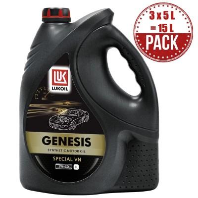 Huile moteur Genesis Special VN 5W30 Long Life C3 - VW, Mercedes, BMW - Carton de 3 x 5L (15L)_0