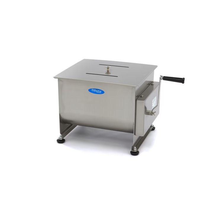 Mélangeur à viande manuel  ECO 30 L - 25 kg -  cuve fixe - axe double_0