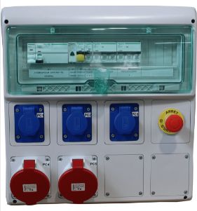 MCSCKA0092M2 - Armoire électrique de chantier - Kaedra H2MC - porte transparente et plastrons - 63A IP44 6kA_0