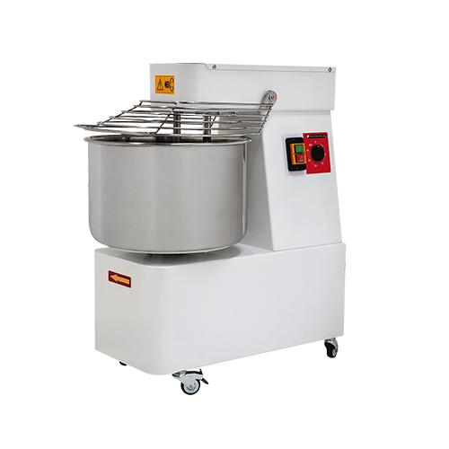 Pétrin à spirale professionnel 33L - tête fixe et cuve fixe - monophasé 25 kg de pâtes - IBM30_0