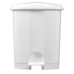 Rossignol - Poubelle à pédale 11L PRIMA - blanc plastique polypropylène 91152_0