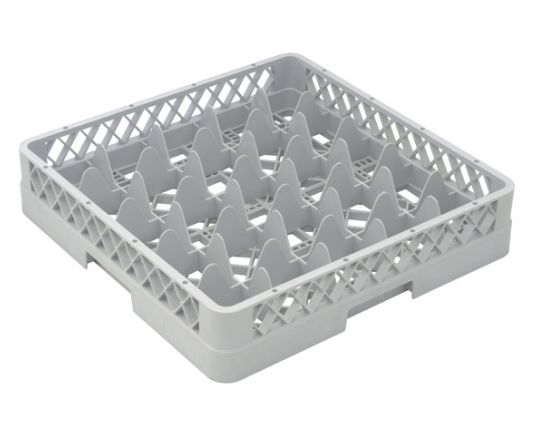 Rbase25 - Panier lave-vaisselle en inox Macel - 25 cases - Dimensions intérieures 88x88x88 mm_0