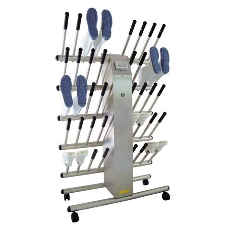Sèche bottes Maxi - Artiplast - 20 à 60 paires - Finition inox 304L avec désinfection certifiée_0