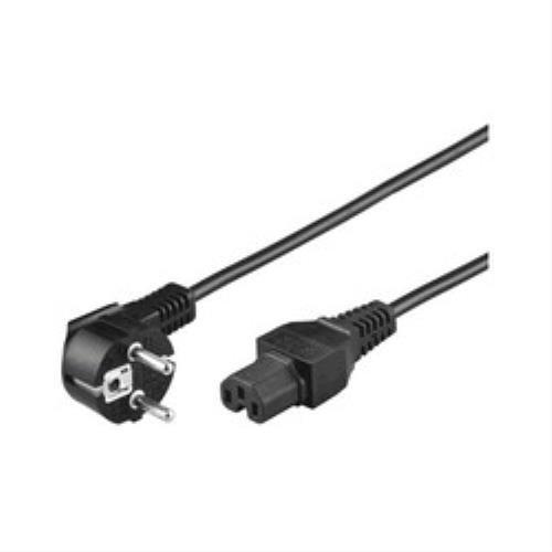 Microconnect PE010420 - Cordon d'alimentation électrique noir IEC320 C15, 3m, mâle/femelle_0