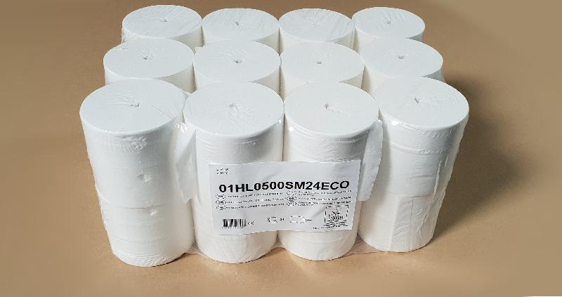 24 bobines papier hygiénique à usage unique sans mandrins - PHBC-MP01/SM_0