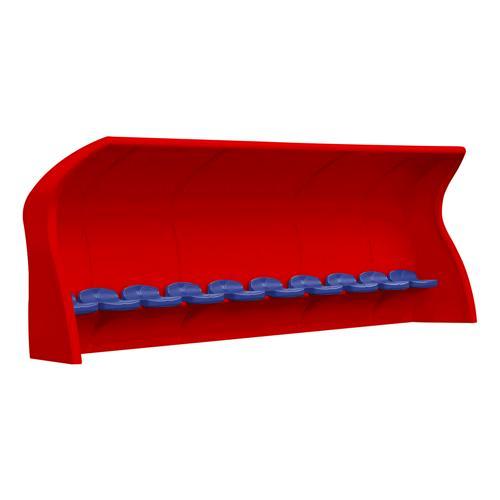 ABRI DE TOUCHE MONOBLOC ROUGE - ASSISE INDIVIDUELLE