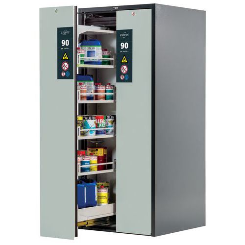 ARMOIRE V-MOVE-90-BAC-819-CAILLEBOTIS-ANTHRACITE-GRIS-9 - ASECOS