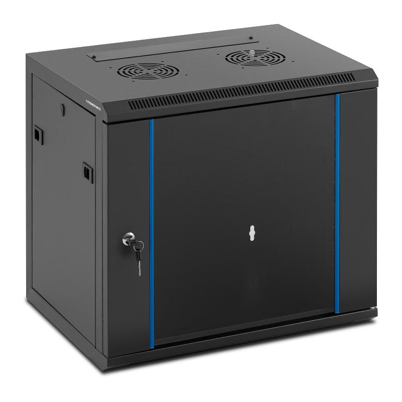 BAIE SERVEUR - 19 POUCES - 9U - VERROUILLABLE - 60 KG MAX NOIR 14_0006059_0