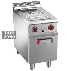 Bain-marie électrique 4x GN 1/3-150 mm - Armoire ouverte E9/BMA4 - Master 900_0