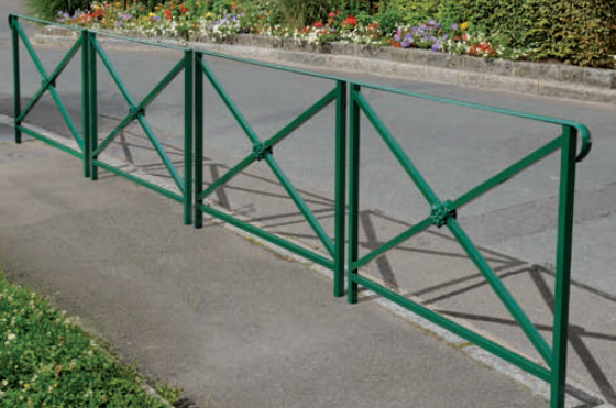 Barrière main courante héritage simple crosse - ref  206140_0