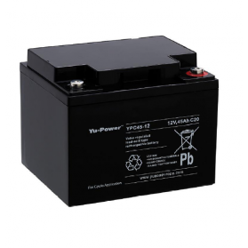 Batterie de démarrage - Plomb AGM Yucel YPC55-12 12V 55Ah M6-F - Gamme YPC pour applications cycliques_0