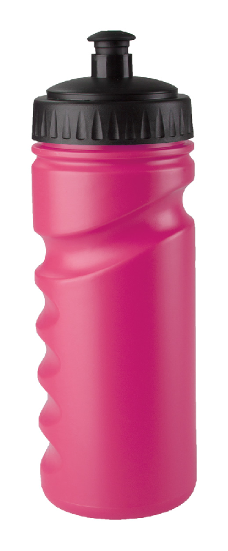 Bidon pour le sport - 500 ml - PE - Couleur fuchsia - 50 g_0