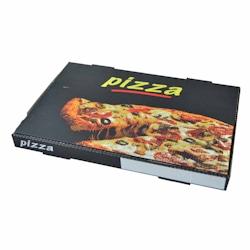 Boîte Plaque Pizza - Black Box - 50 x 50 x 5 cm - Carton - par 50 - noir 3760394091035_0
