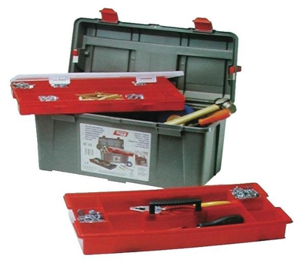 Boîte à outils avec baladeur et organiseur - idéale pour le rangement et l'organisation_0