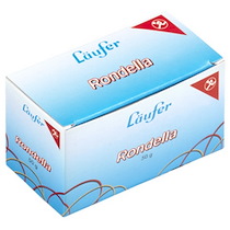 BRACELETS ÉLASTIQUES RONDELLA, 100 MM, 50 G, ROUGE - LOT DE 8