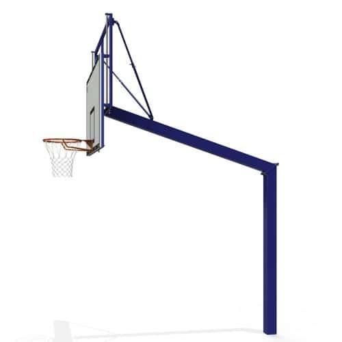 PANIER DE BASKET EXTÉRIEUR HOUSTON - GES -RÉGLABLE EN ACIER, GALVA ET PLASTIFIÉ PEINT, À SCELLER