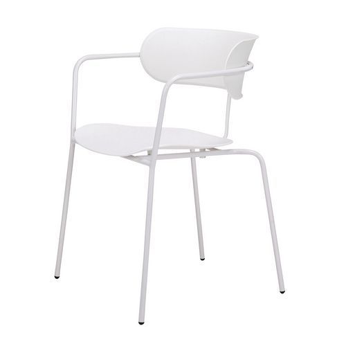 CHAISES BISTRO - PIED BLANC / ASSISE BLANCHE - MEET BY PAPERFLOW