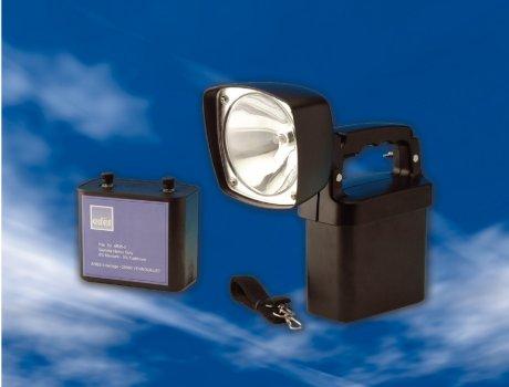 Éclairage de chantier - Projecteur halogène - Pile 6V-4R25/2_0