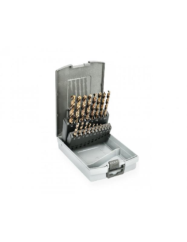 COFFRET DE 25 FORETS COBALT 5% DE 1 À 13MM - HANGER - 155291
