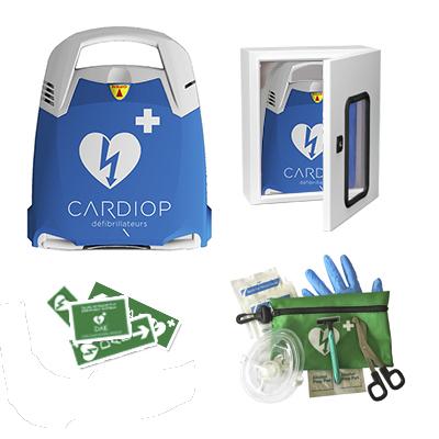 Pack défibrillateur grand public FRED PA-1 - SCHILLER - 100% fabrication française - Garantie 10 ans_0