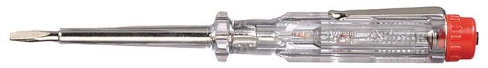 Détecteur de tension WIHA 255-3L - 150-250 V AC - unipolaire - lame 3 mm - poignée transparente_0