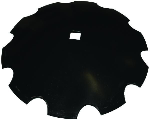 DISQUE CRENELE 660X6 TROU CARRE DE 41 NIAUX