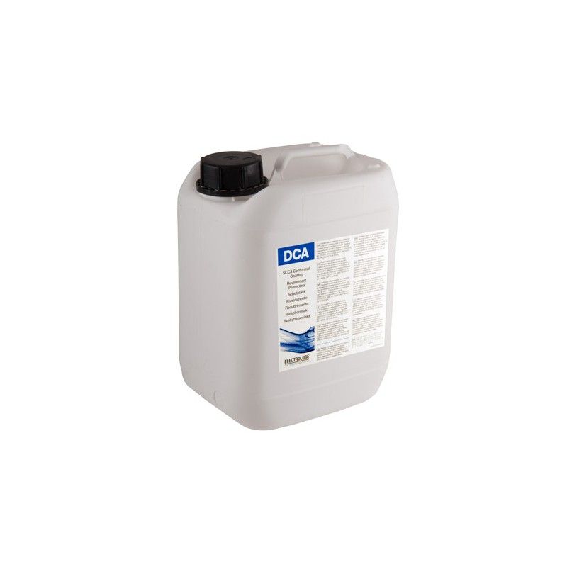 Eldca05lz - Vernis silicone de tropicalisation transparent - Samaro SA - 5 litres - séchage au toucher 50-55 min - homologué UL94 V-0_0