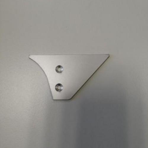 EMBOUTS DE FINITION POUR PROFIL PORTE-TABLETTES - BLANC QUINCADÉCOR