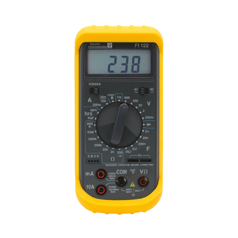 FI122 | Multimètre numérique portable RMS, 2 000 points_0