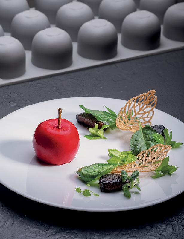 Gala Apple - Moule en silicone Gourmand Horeca Pavoni Italia - 15 empreintes_0