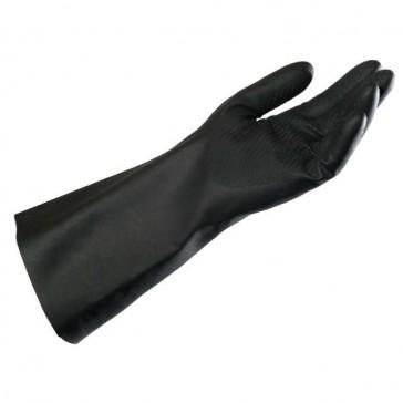 Gant de protection chimique étanche Butoflex 650 T9 - butyle, antidérapant, 35 cm, catégorie 3_0