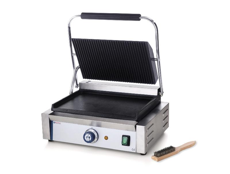 Grill contact panini - 263662 - Hendi Food Service Equipment - 430x370x(H)210 mm_0